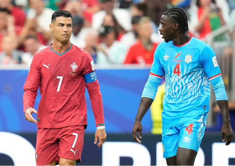 Cristiano Ronaldo y Portugal se duermen y Congo saca empate 1-1 en el Mundial