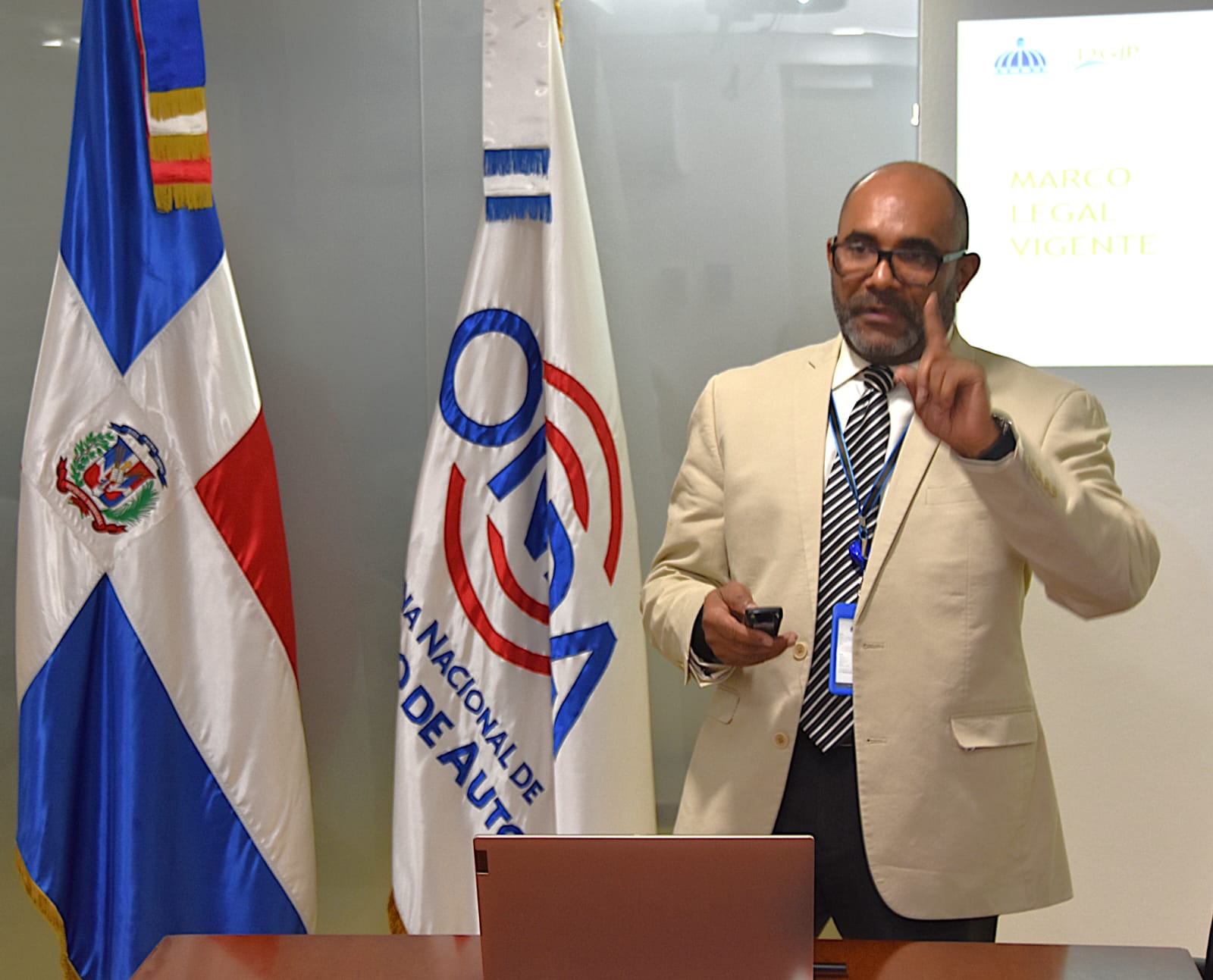 DGJP imparte charla sobre el Sistema de Reparto Estatal en ONDA
