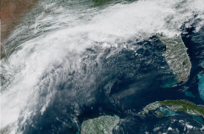 Un sistema frente a Texas podría convertirse en la primera tormenta tropical del Atlántico