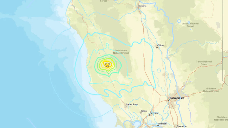 Un sismo de magnitud 5.6 sacude el norte de California sin reporte de víctimas o daños