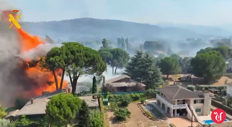 El Gobierno amplía a Toledo la emergencia de incendios,van 80.000 evacuados y confinados en Madrid y Ávila
