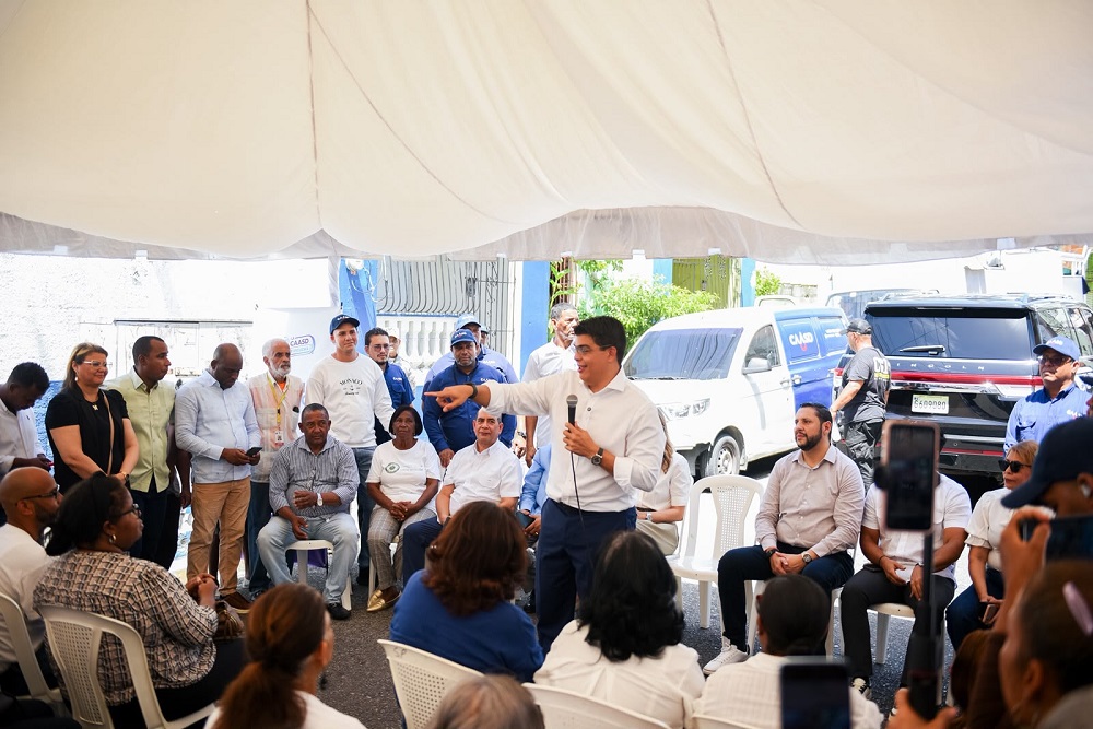 CAASD inicia sustitución completa del sistema sanitario de San Carlos