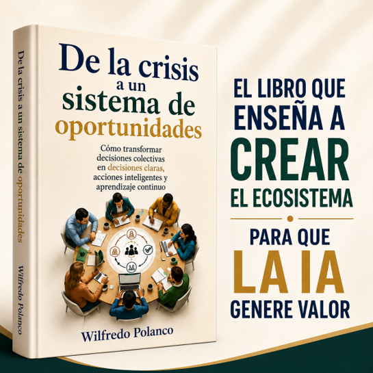 Wilfredo Polanco presenta libro “De la crisis a un sistema de oportunidades”