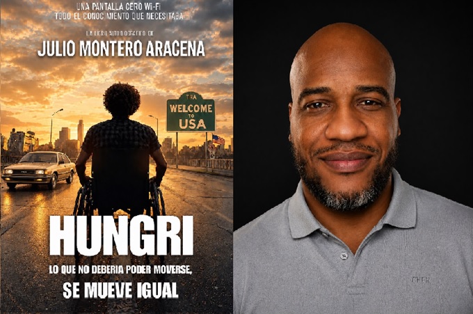 El escritor dominicano Julio Montero presentará en NY su libro “HUNGRI”