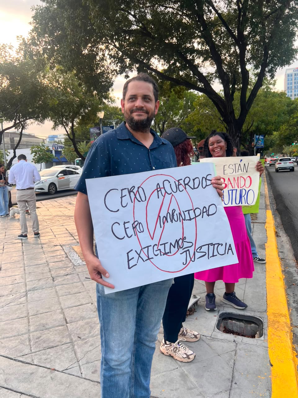 Opción Democrática realiza protestas simultáneas en Santo Domingo, Santiago, La Romana y Nueva York