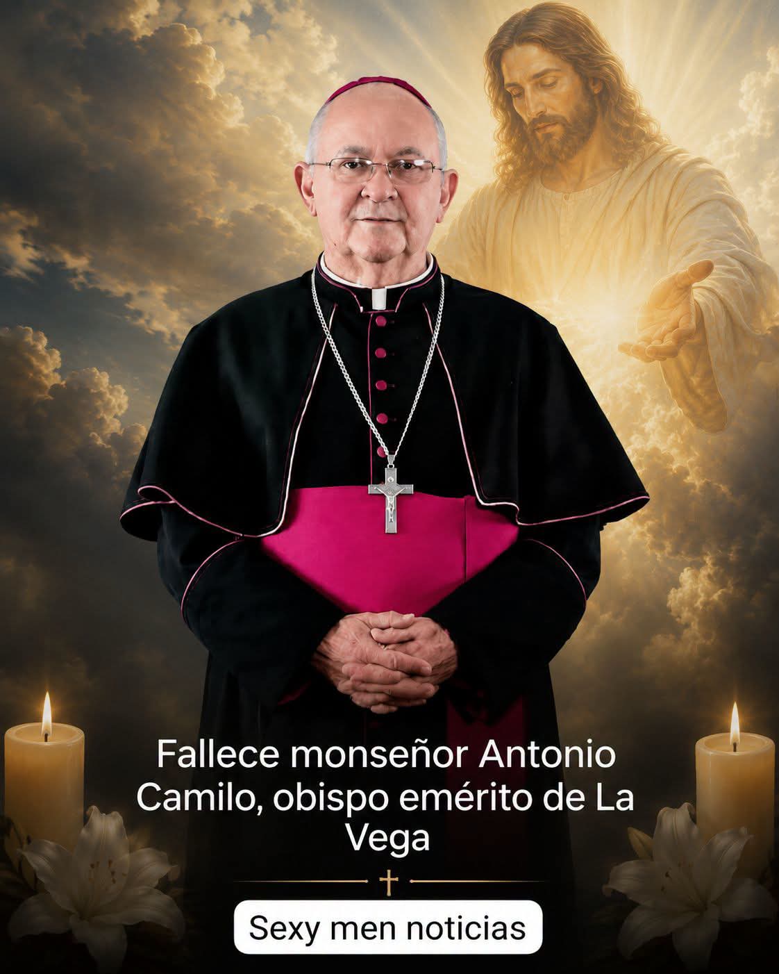 Muere en La Vega monseñor Antonio Camilo con 64 años de labor sacerdotal