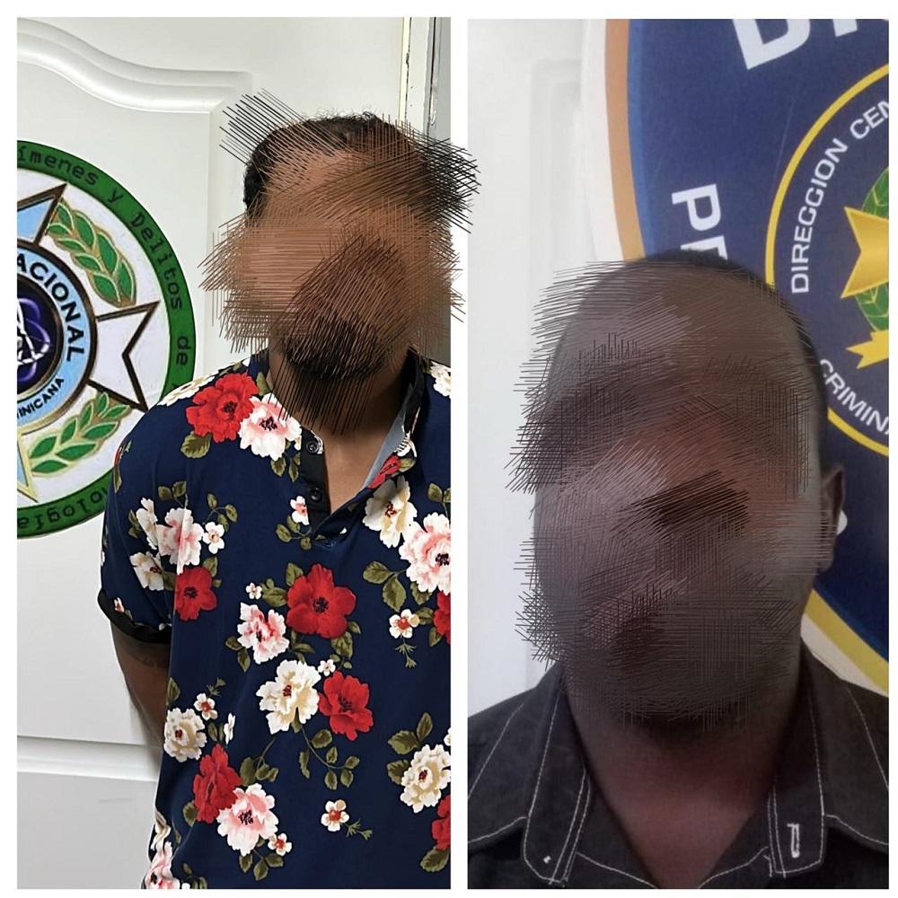 Apresan a dos hombres vinculados a fraudes electrónicos por más de RD$320 mil