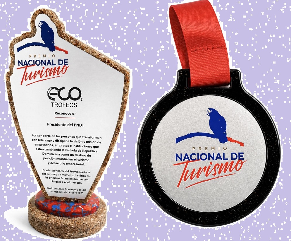 Premio Nacional de Turismo, pionero en el uso de reconocimientos elaborados con sargazo