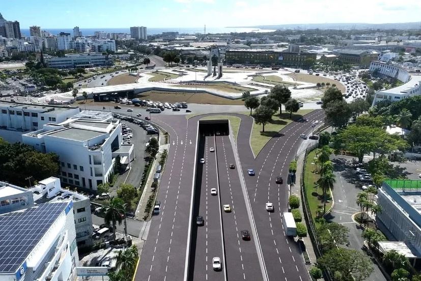 Presidente Abinader inaugura hoy el túnel de la Plaza de la Bandera