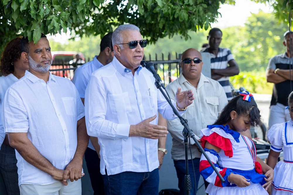 Sabaneta de Yásica: Inauguran distribuidor para mejorar seguridad vial