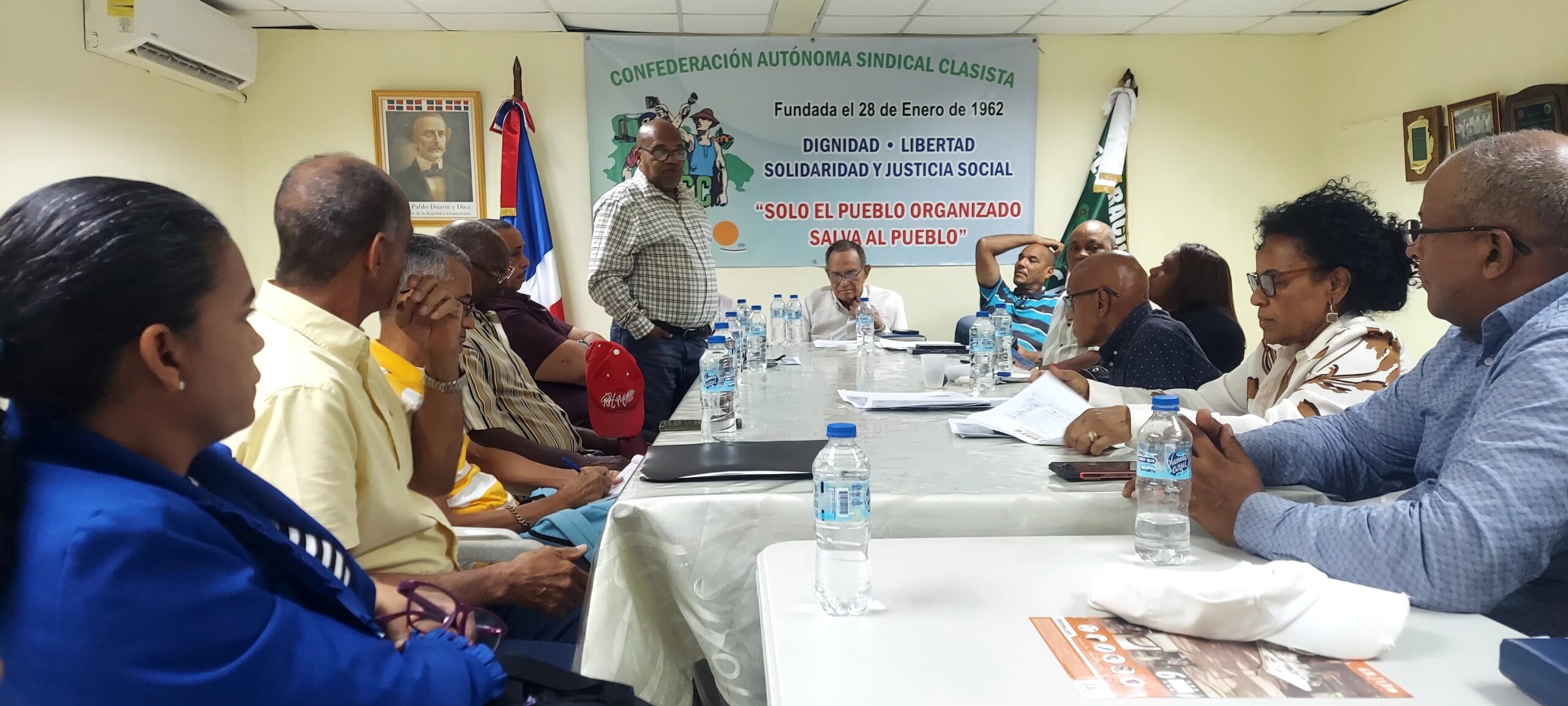 UNTC recupera fuerza gremial y fortalece seccional del Distrito Nacional