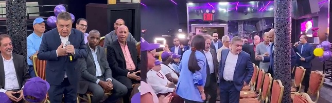 Baja asistencia durante acto de Gonzalo Castillo en NY
