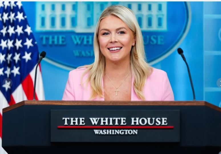 La secretaria de prensa de la Casa Blanca, Karoline Leavitt, deja la administración Trump