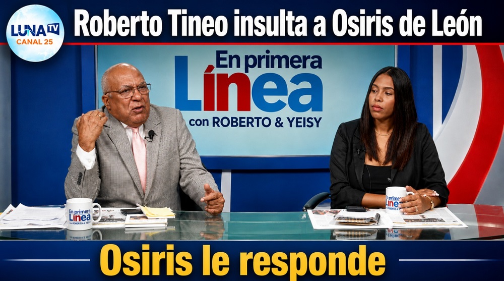 Osiris de León responde a Roberto Tineo y a Yeisy por sus críticas destempladas sobre Presa de Guaiguí: “Es ignorancia supina”