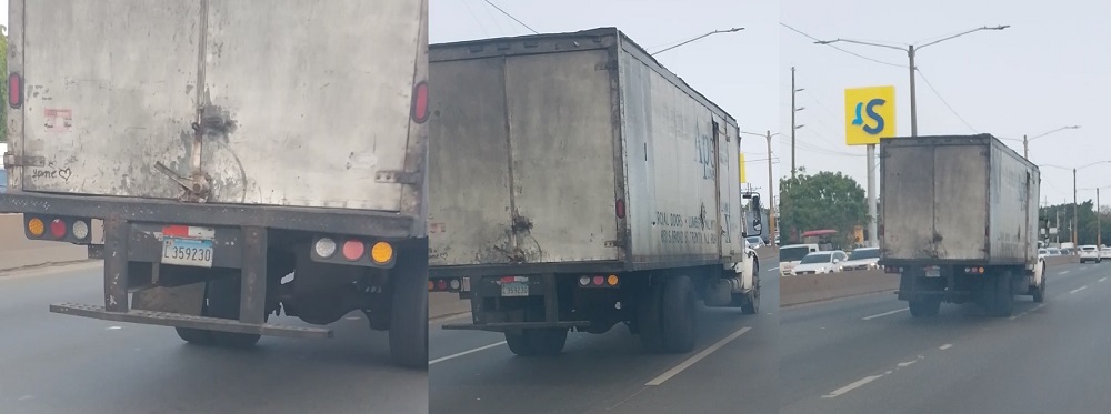 Camión contamina y maneja temerario: pone en riesgo a todos