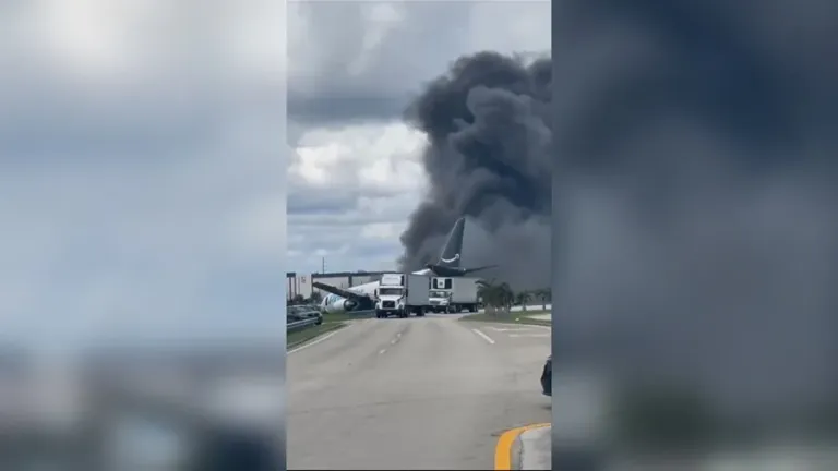 Al menos cinco muertos tras estrellarse un avión de Amazon cerca del aeropuerto de Miami