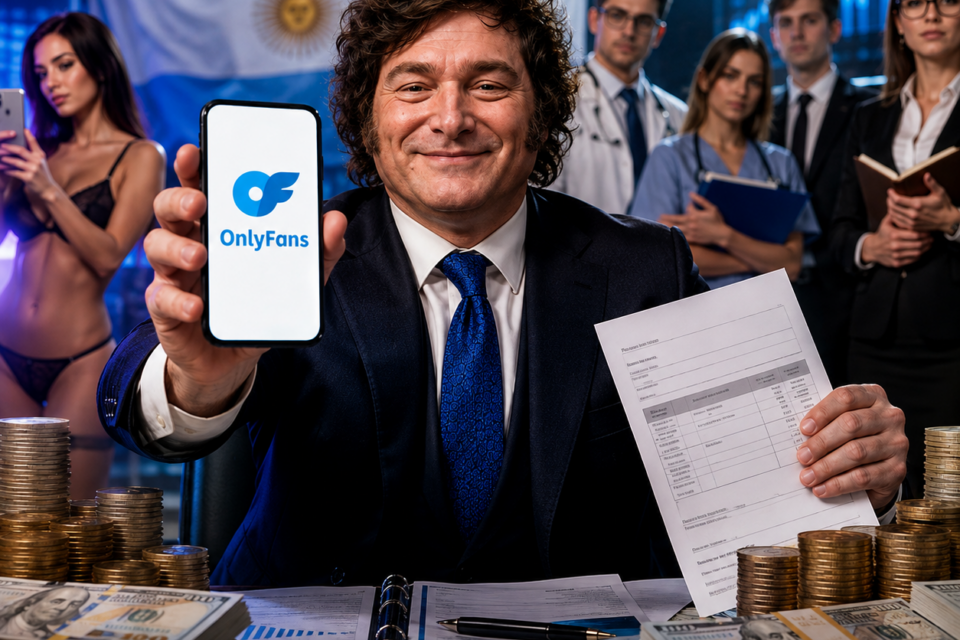 Argentina cobrará impuestos a OnlyFans: “Un culo no puede facturar más que un título universitario”