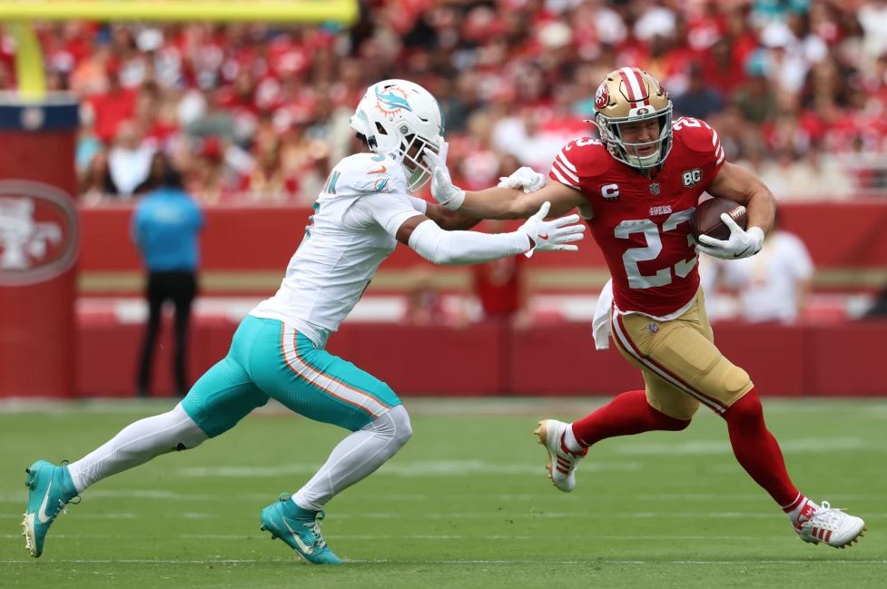 49ers anotan TD en sus primeras 5 series y vencen 35-13 a Dolphins