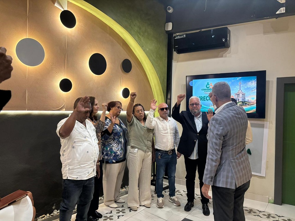 Convergencia Ciudadana juramenta su Dirección Cibao y fortalece su expansión nacional