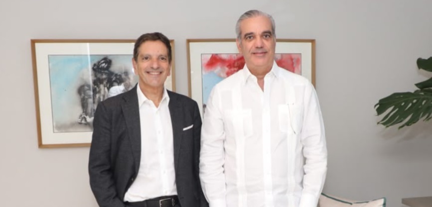Presidente de Google Cloud para América Latina realiza visita de cortesía a Luis Abinader