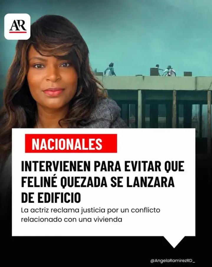 Evitan que abogada y actriz se lanzara de edificio en Plaza Central