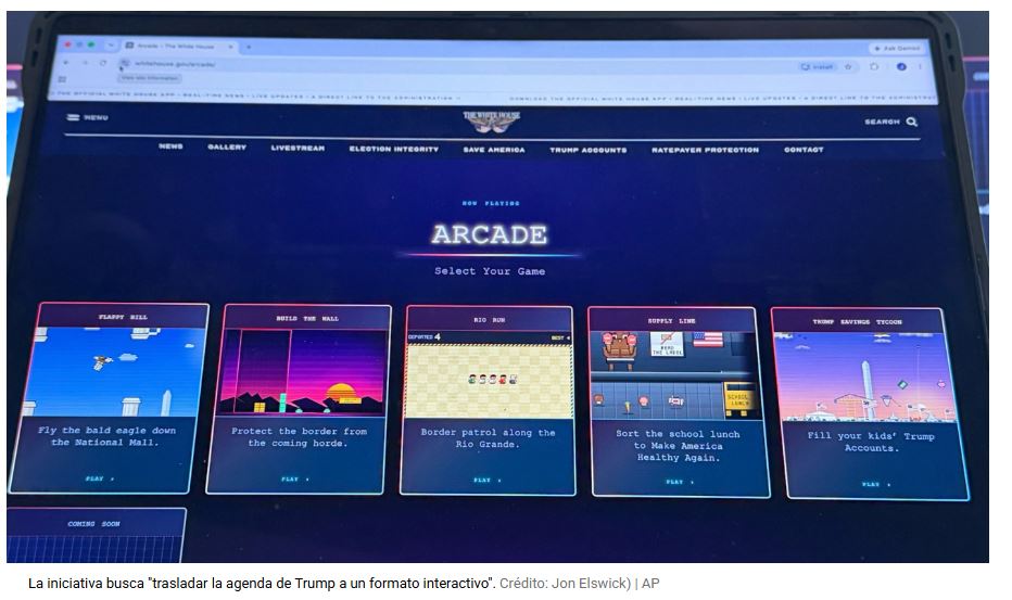 Tetris amenaza con acciones contra la Casa Blanca por su videojuego Construye el Muro