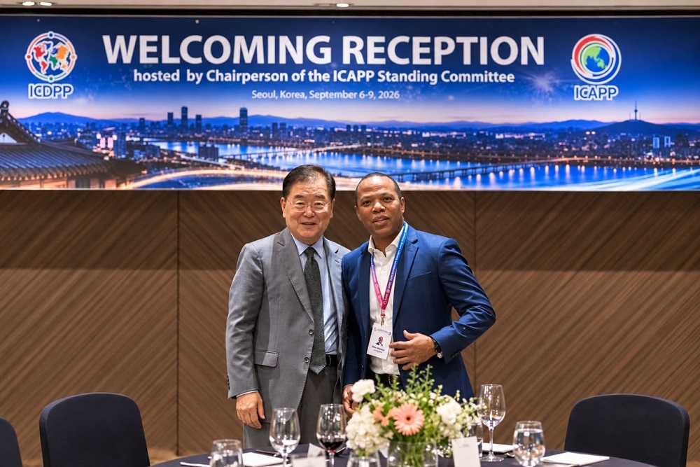 Milton Morrison asume nuevo rol ante la ICAPP en Corea del Sur