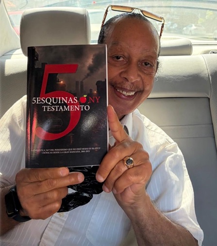 Periodista dominicano en NY pone a circular libro en Amazon y Barnes & Noble