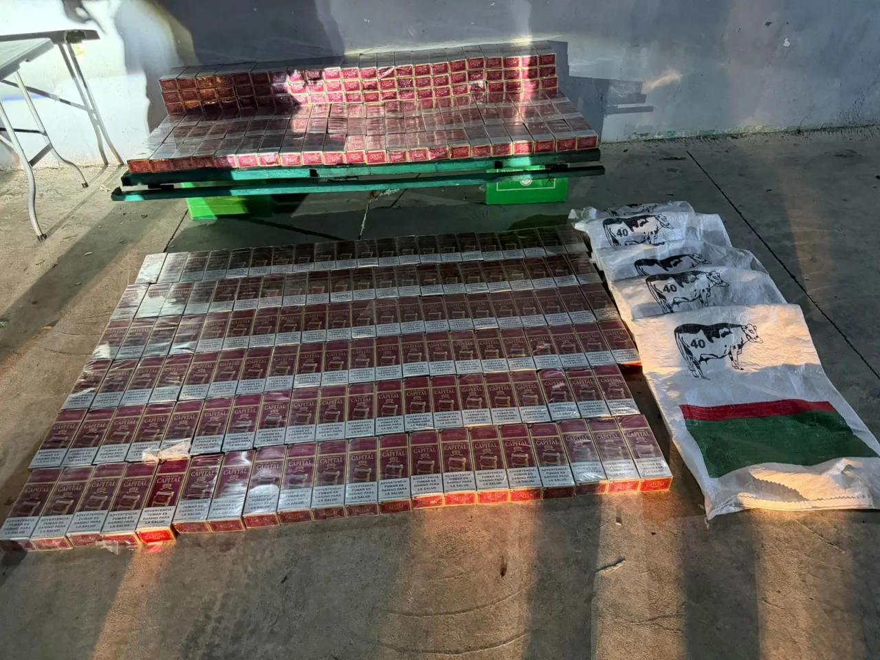 Autoridades ocupan 55, 600 cigarrillos durante operativo preventivo en Capotillo