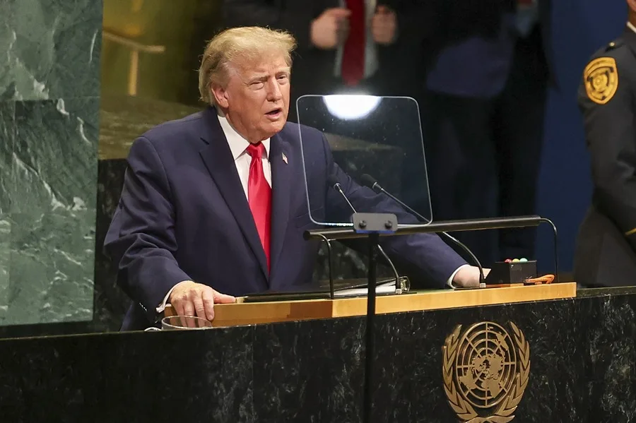 Trump ataca a México desde la ONU: «Es inaceptable compartir frontera con un país controlado por cárteles»
