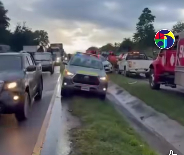 Cinco personas mueren en un accidente de tránsito en la circulación SD