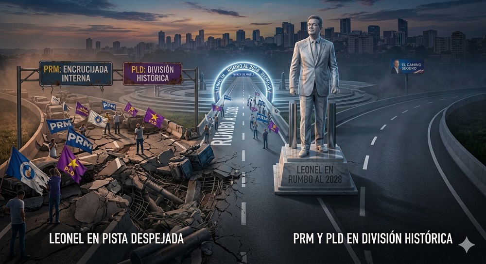 Leonel en pista despejada: PRM y PLD en sus encrucijadas